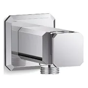 Giá đỡ vuông tích hợp đầu cấp nước màu chrome Kallista P33385-00-CP