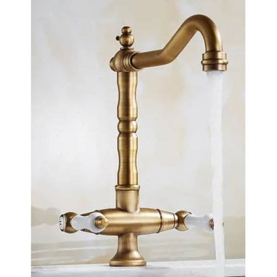 Vòi chậu rửa mặt tân cổ điển CleanMax 60216F