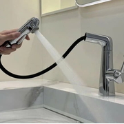 Vòi chậu rửa mặt dây rút CleanMax VDR188CR