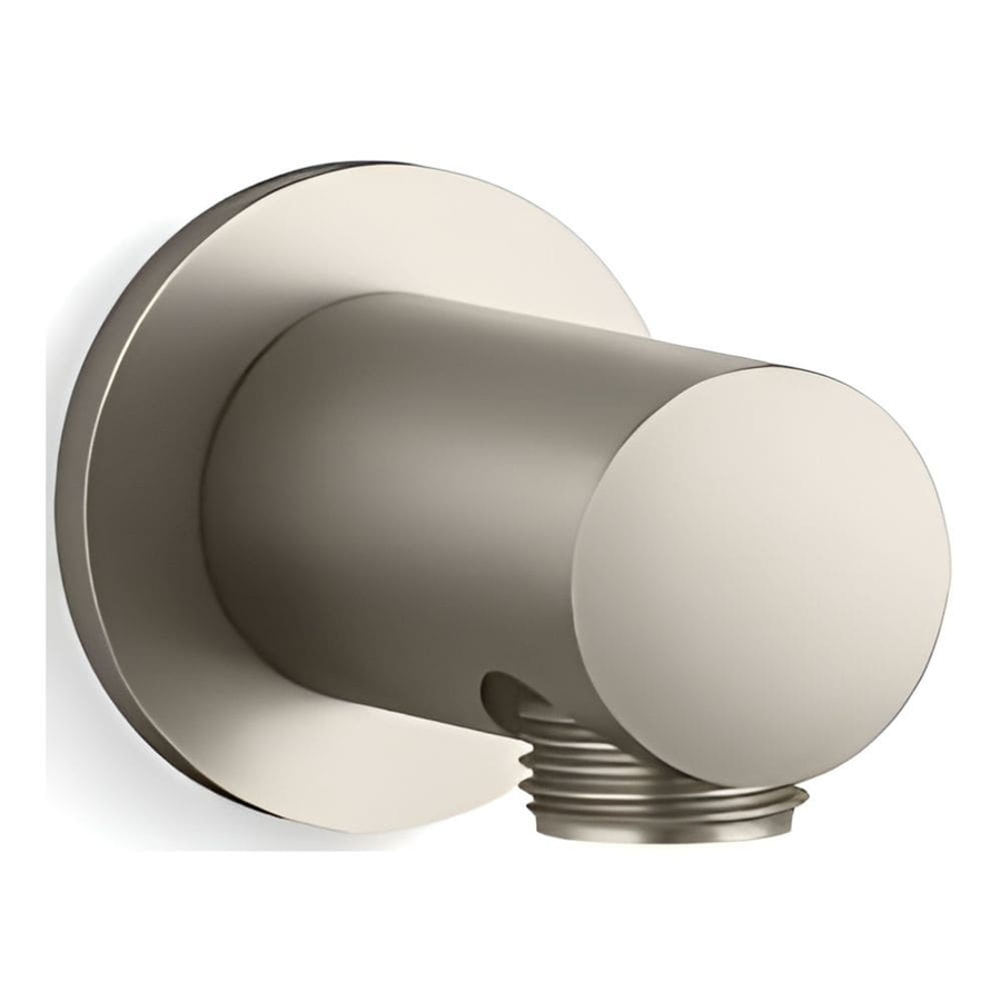 Đầu cấp nước tròn hiện đại màu nickel Kallista P33387-00-BN