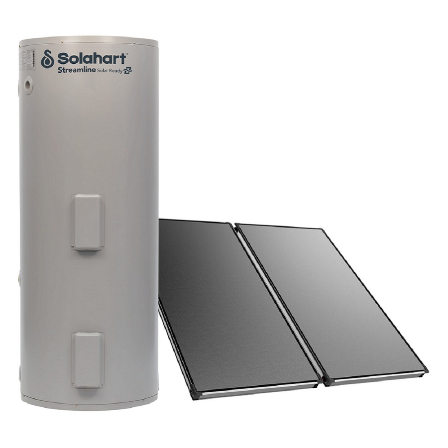 Máy Nước Nóng Tấm Phẳng Úc Tách Rời 300L Solahart Streamline 322RCS07X