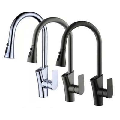 Vòi chậu rửa bát màu đen CleanMax VB-3201D