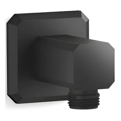 Đầu cấp nước vuông hiện đại màu đen Kallista P33388-00-BL
