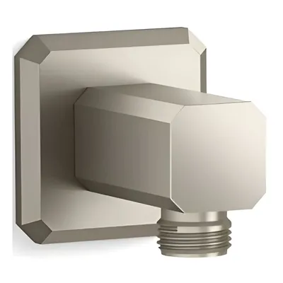Đầu cấp nước vuông hiện đại màu nickel Kallista P33388-00-BN