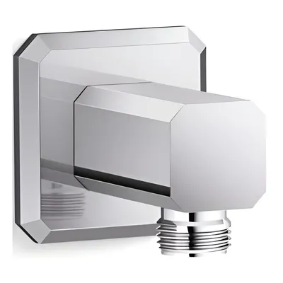 Đầu cấp nước vuông hiện đại màu chrome Kallista P33388-00-CP