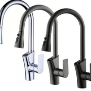 Vòi chậu rửa bát màu đen CleanMax VB-3201D