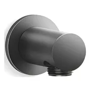 Đầu cấp nước tròn hiện đại màu đen Kallista P33387-00-BGP