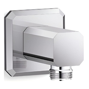 Đầu cấp nước vuông hiện đại màu chrome Kallista P33388-00-CP