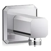 Đầu cấp nước vuông hiện đại màu chrome Kallista P33388-00-CP