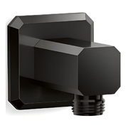 Đầu cấp nước vuông hiện đại màu đen Kallista P33388-00-PGP