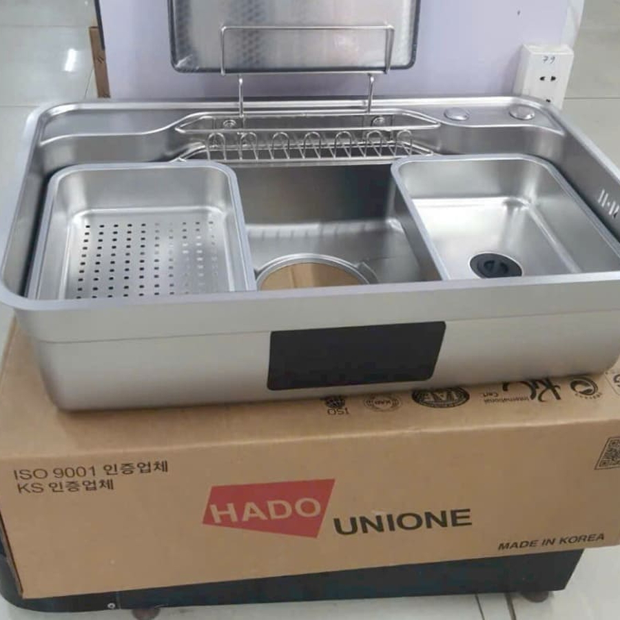 Chậu rửa bát 1 hố Hàn Quốc HADO HU 780