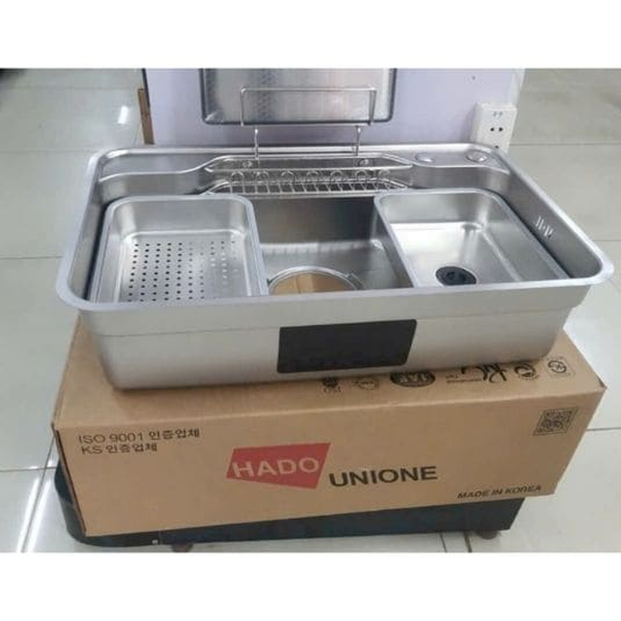 Chậu rửa bát 1 hố Hàn Quốc HADO HU 780