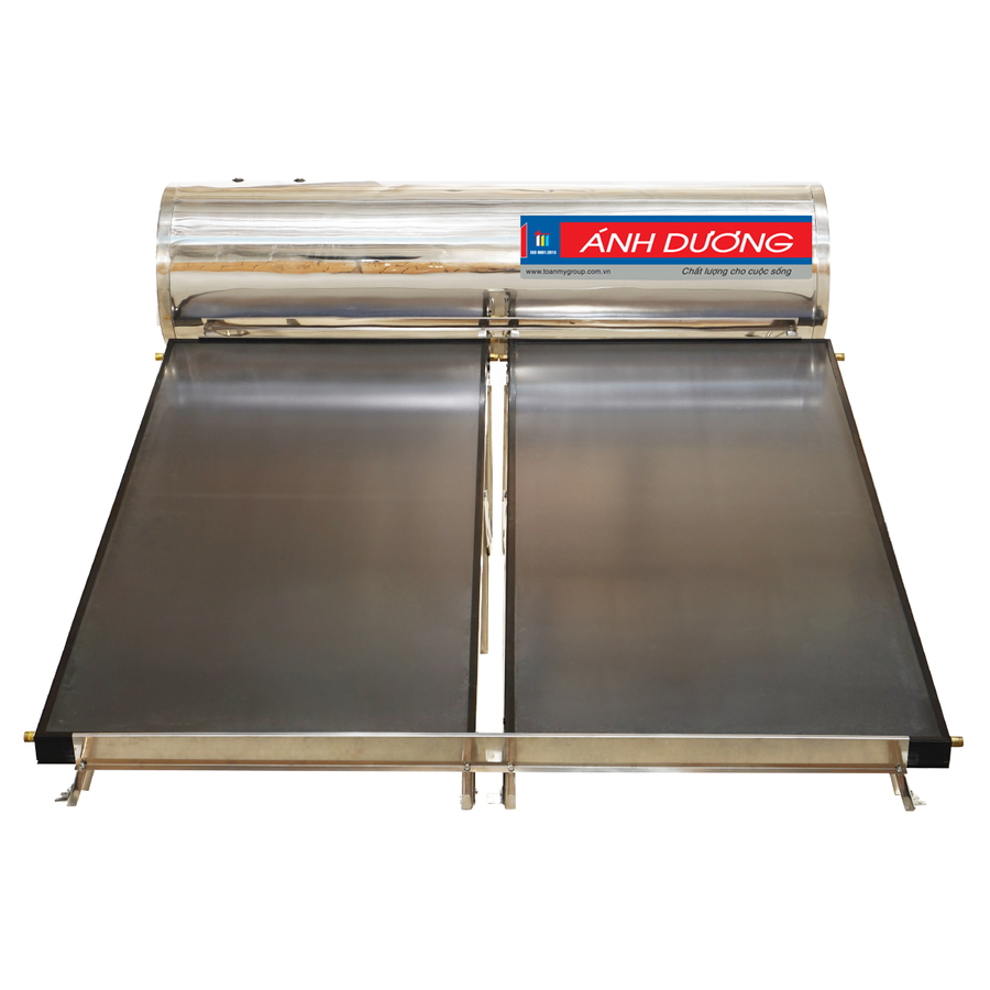 Máy nước nóng năng lượng mặt trời Ánh Dương 300 Lít tấm phẳng AD300TP
