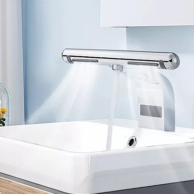 Vòi lavabo cảm ứng kết hợp máy sấy tay Miken HSD-A3871 