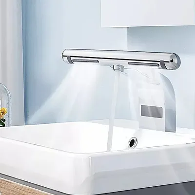 Vòi lavabo cảm ứng kết hợp máy sấy tay Miken HSD-A3871 