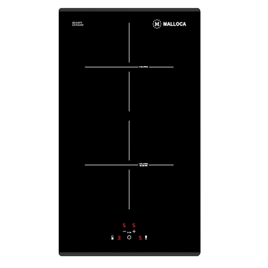 Bếp Điện Malloca MDR 302 Hồng Ngoại Domino 2 Vùng Nấu 