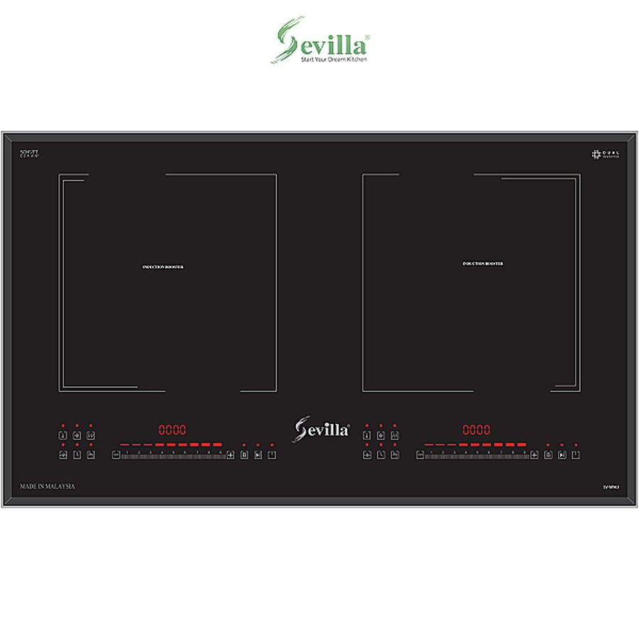 Bếp điện từ 2 vùng nấu cao cấp Sevilla SV-M963
