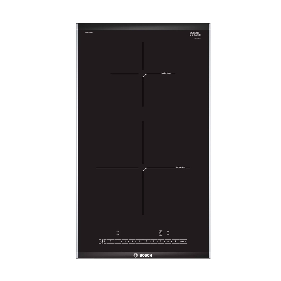 Bếp Điện Từ Bosch HMH.PIB375FB1E 2 Vùng Nấu 