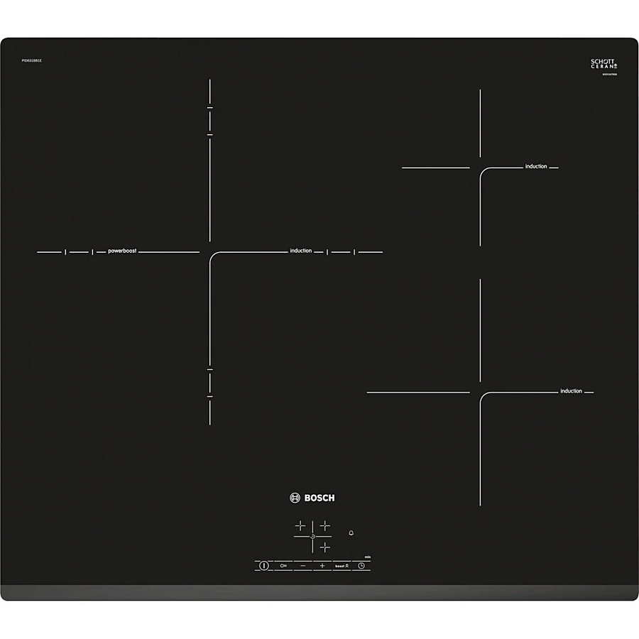 Bếp Điện Từ Bosch HMH.PID631BB1E 3 Vùng Nấu 