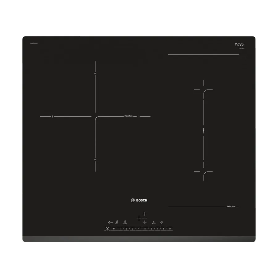 Bếp Điện Từ Bosch PVJ611FB5E 3 Vùng Nấu 
