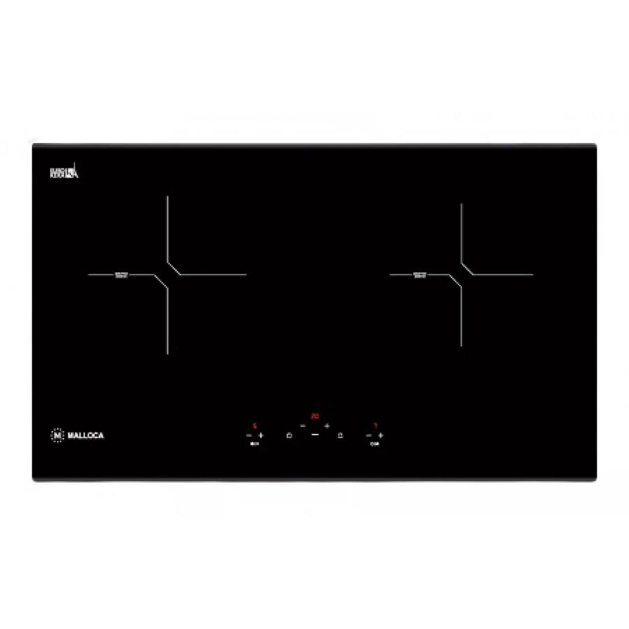 Bếp Điện Từ Malloca MH-02I N Mặt Kính Âm 2 Vùng Nấu