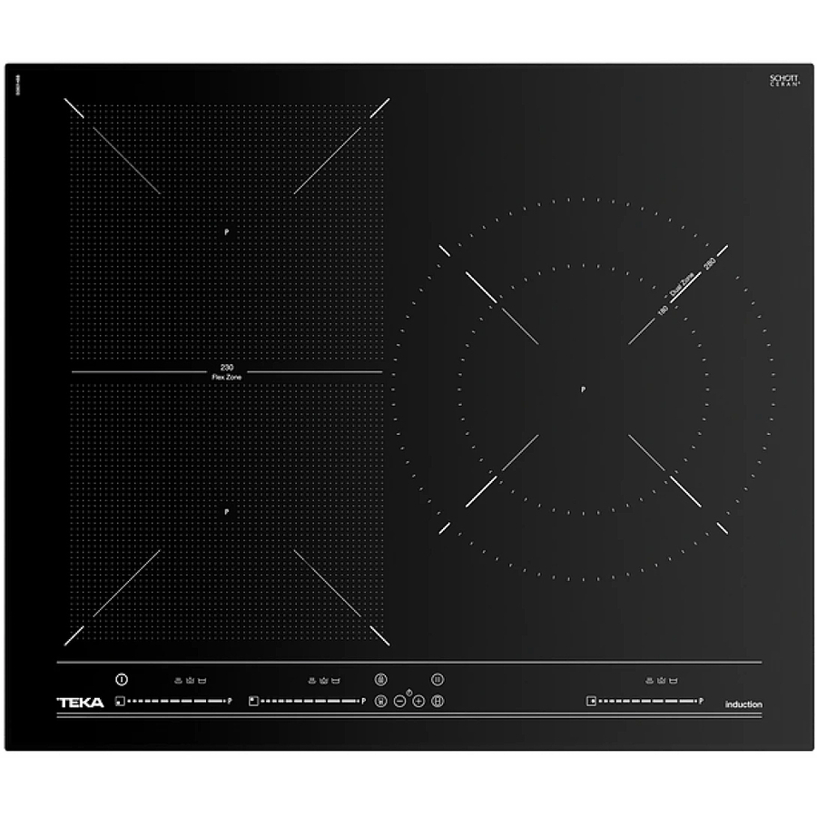 Bếp Điện Từ Teka ITF 6320 10210179 3 Mặt Bếp