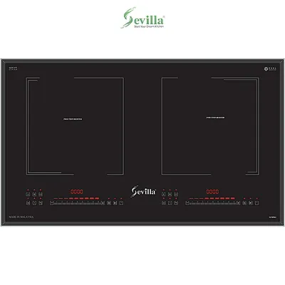 Bếp điện từ 2 vùng nấu cao cấp Sevilla SV-M963
