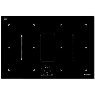 Bếp Điện Từ Hafele IHH77A 539.66.822 Kết Hợp Hút Mùi 4 Vùng Nấu