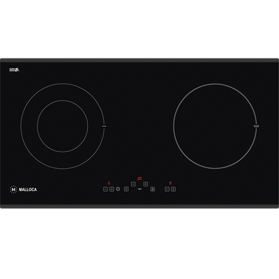 Bếp Điện Từ Malloca MH-02IR D Kết Hợp Hồng Ngoại 2 Vùng Nấu 