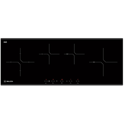 Bếp Điện Từ Malloca MH-04IR S Kết Hợp Hồng Ngoại 4 vùng nấu