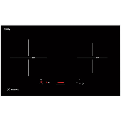 Bếp Điện Từ Malloca MI 732 SL Mặt Kính 2 Vùng Nấu