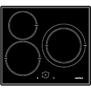 Bếp Điện Từ Hafele HC-I603C 536.01.841 3 Vùng Nấu