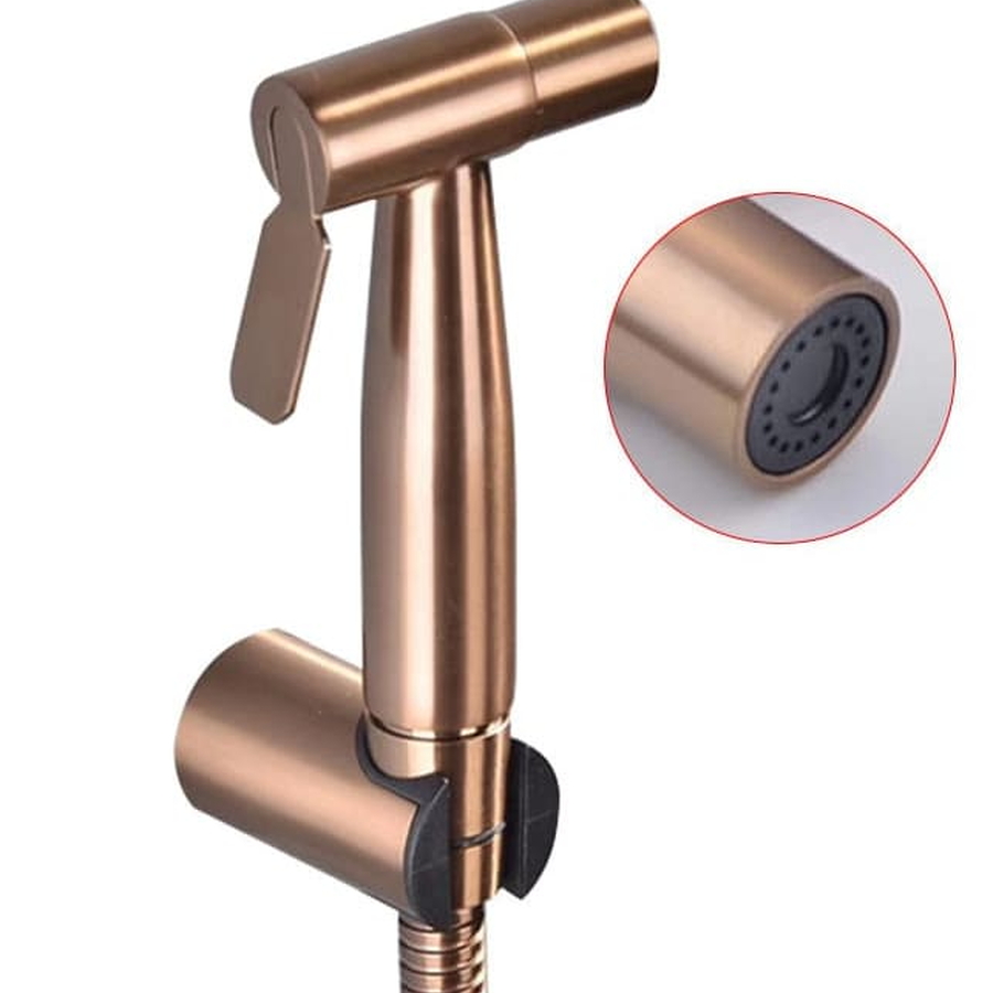 Vòi xịt vệ sinh nóng lạnh vàng hồng Rose Gold Miken CFV-102A-RG