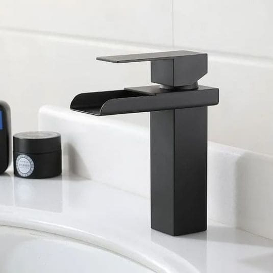 Vòi Chậu Lavabo Màu Đen Miken MKV-155B