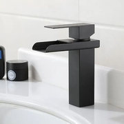 Vòi Chậu Lavabo Màu Đen Miken MKV-155B