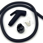 Vòi xịt vệ sinh nóng lạnh màu đen Miken XB095BL