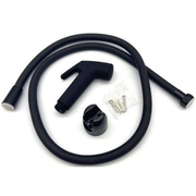 Vòi xịt vệ sinh nóng lạnh màu đen Miken XB095BL