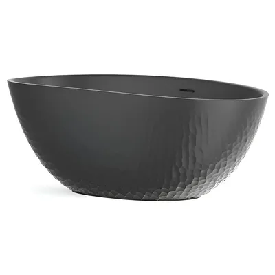 Bồn tắm lập thể 1,8m màu đen Kallista P33959-00-HB1