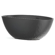 Bồn tắm lập thể 1,8m màu đen Kallista P33959-00-HB1