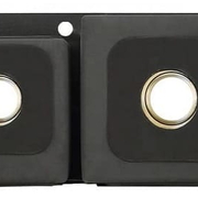 Chậu rửa bát 2 hố lệch Miken MKRB-8545NL