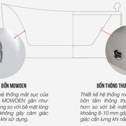 Bồn tắm massage Mowoen MW431BHB-180