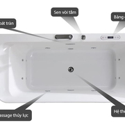 Bồn tắm massage Mowoen MW8217FB-160