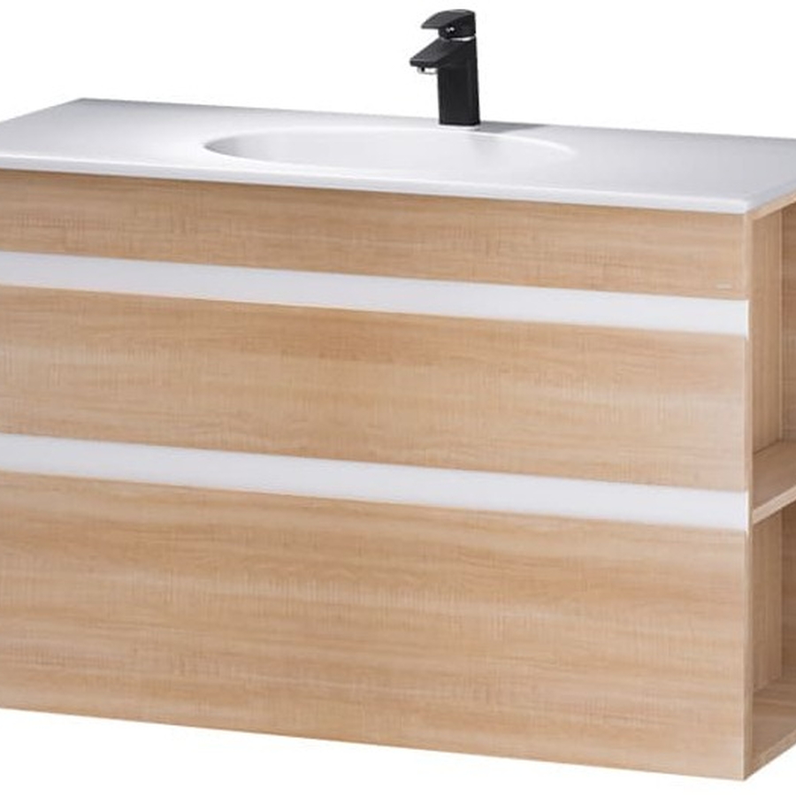 Bộ tủ chậu cao cấp Caesar LF5028 + EH15028DDRW7V