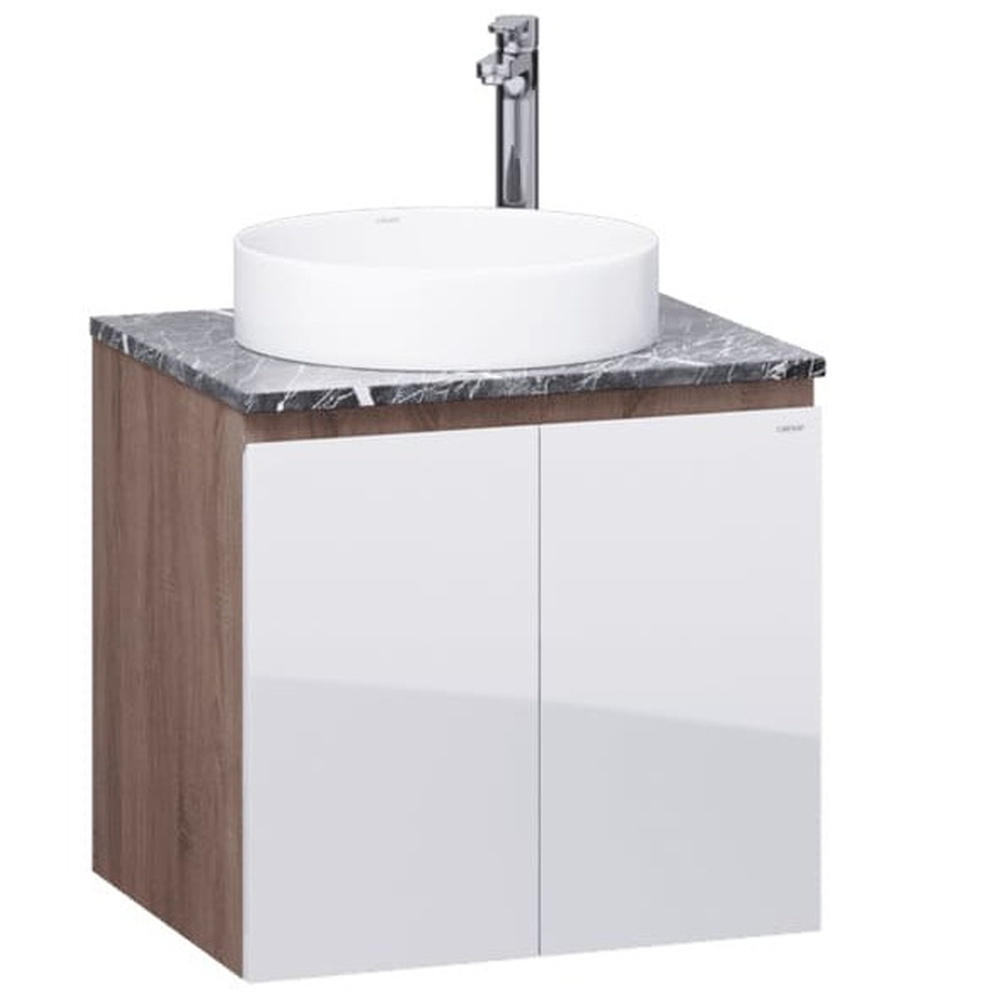 Bộ tủ chậu cao cấp Caesar LF5258 + EH46002AWV