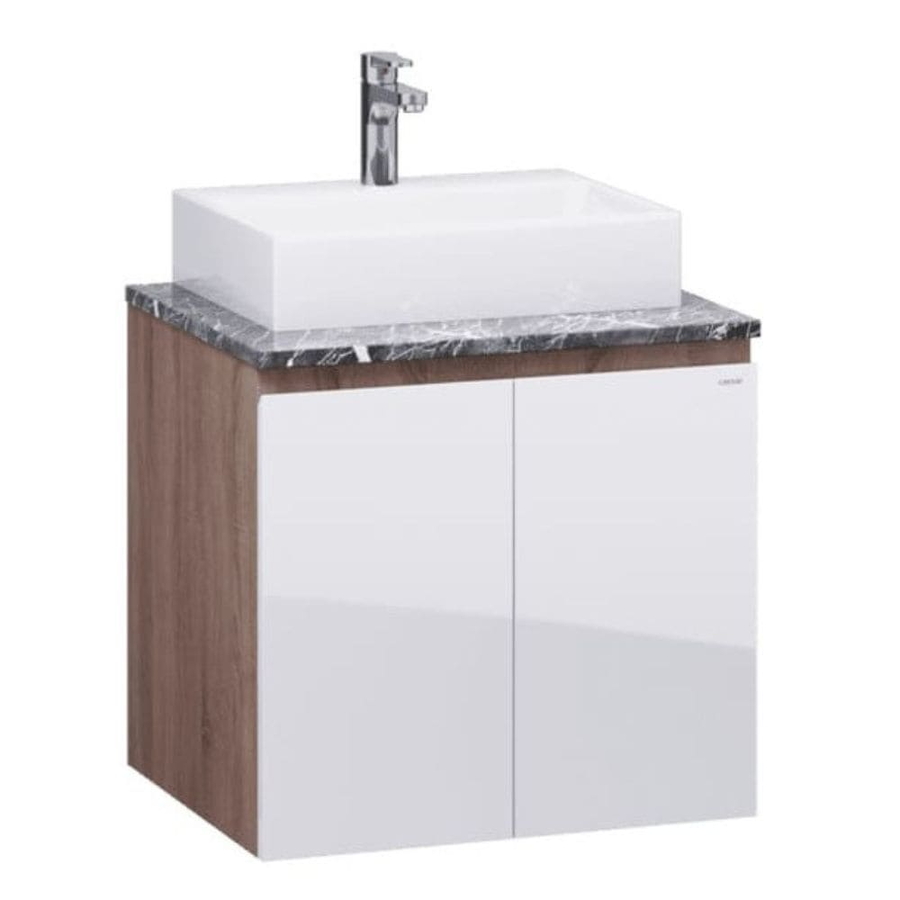 Bộ tủ chậu cao cấp Caesar LF5259 + EH46001AWV