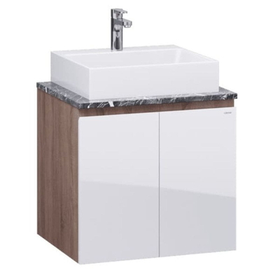 Bộ tủ chậu cao cấp Caesar LF5253 + EH46001AWV