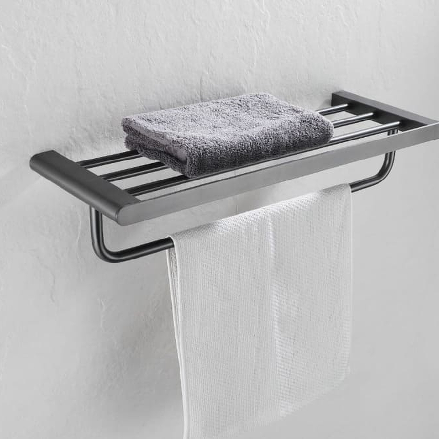 Giàn vắt khăn màu ghi Miken MKG-61122G