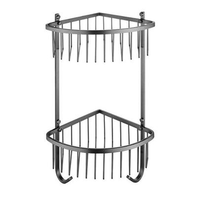 Kệ để đồ 2 tầng màu đen Miken MKKG-2245G