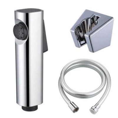 Vòi xịt vệ sinh nóng lạnh nhựa mạ Miken XB095