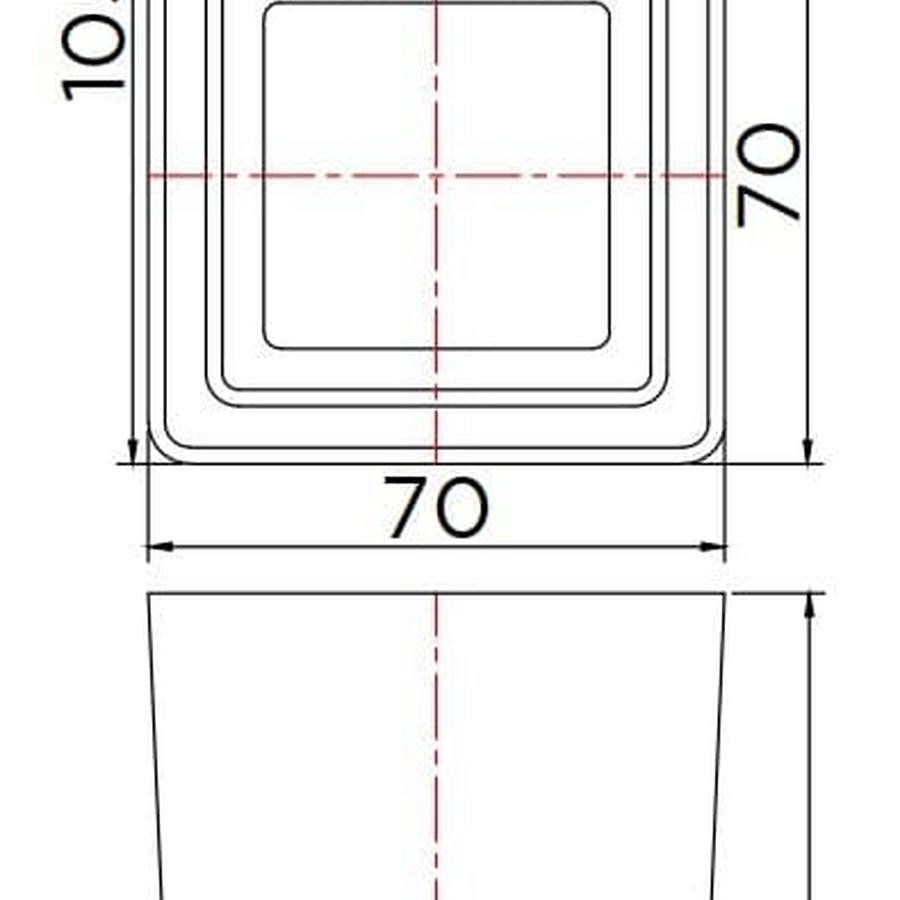 Kệ cốc đánh răng Karat KB-02-411-41